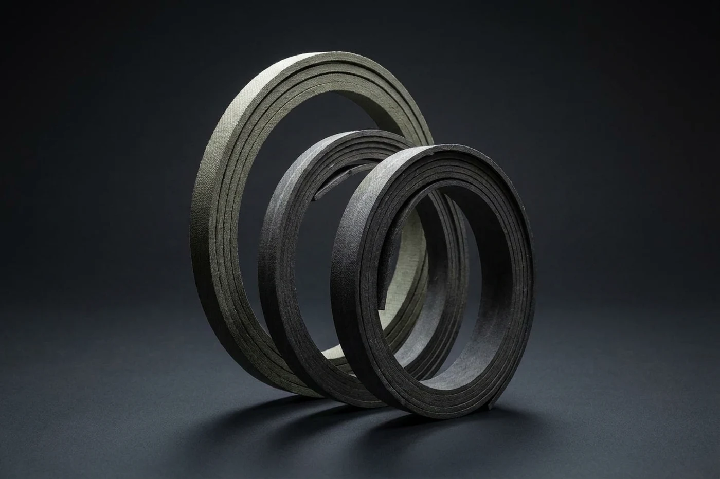 Woven friction component