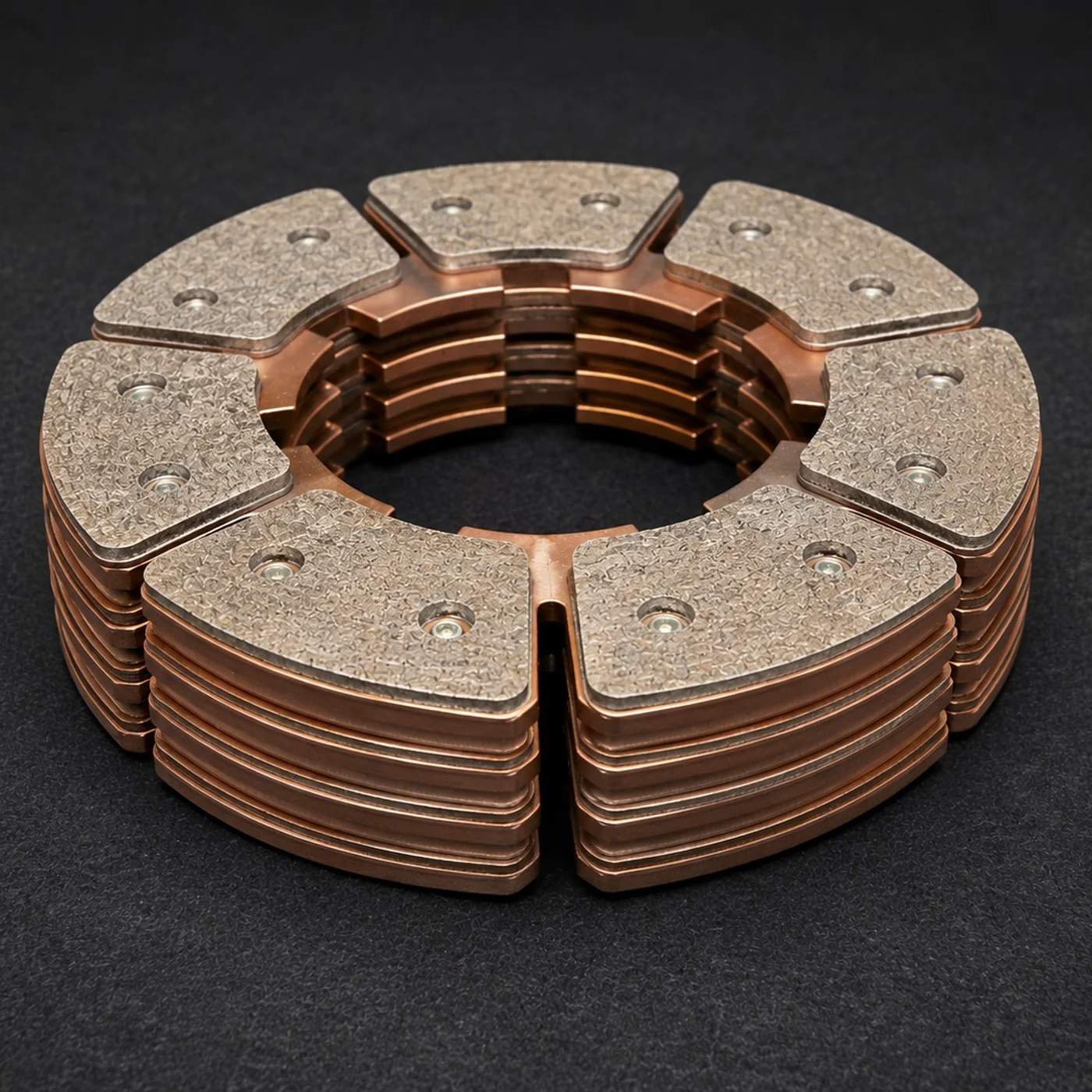 Sintered friction segments
